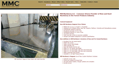 Desktop Screenshot of millmachinery.net